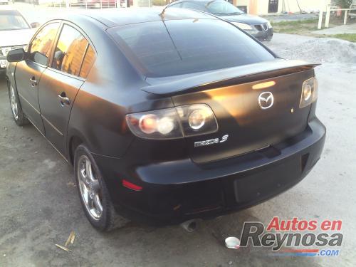  mazda 2007 negro mate, Mazda Mazda3 2007, Autos en Reynosa